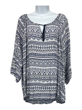 Derek Heart peasant blouse size 1X